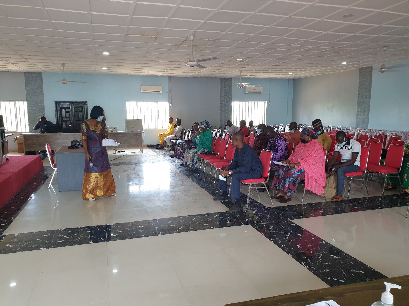 ONE – DAY CAPACITY BUILDING WORKSHOP FOR GAUGE READERS IN HYDROLOGICAL AREA II AND STAFF OF THE DEPARTMENT OF ENGINEERING HYDROLOGY HELD AT THE NATIONAL WATER RESOURCES INSTITUTE, MANDO ROAD, KADUNA, ON MONDAY 23RD  AUGUST, 2021.